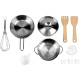 Theo Klein Miele Family cocina de madera gris