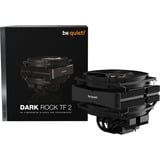 be quiet! DARK ROCK TF 2 Procesador Enfriador 13,5 cm Negro 1 pieza(s), Disipador de CPU negro, Enfriador, 13,5 cm, 1400 RPM, 11,1 dB, 27,1 dB, Negro