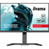 iiyama G-MASTER GB2470HSU-B6 pantalla para PC 60,5 cm (23.8") 1920 x 1080 Pixeles Full HD LCD Negro, Monitor de gaming negro (mate), 60,5 cm (23.8"), 1920 x 1080 Pixeles, Full HD, LCD, 0,2 ms, Negro