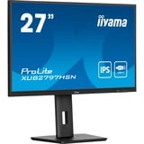 iiyama ProLite XUB2797HSN-B2 pantalla para PC 68,6 cm (27") 1920 x 1080 Pixeles Full HD LED Negro, Monitor LED negro (mate), 68,6 cm (27"), 1920 x 1080 Pixeles, Full HD, LED, 1 ms, Negro
