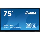 iiyama TE7512MIS-B1AG, Pantalla de gran formato negro