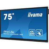 iiyama TE7512MIS-B1AG, Pantalla de gran formato negro