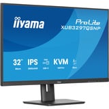 iiyama XUB3297QSNP-B1, Monitor LED negro (mate)