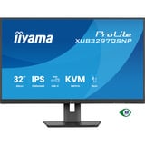 iiyama XUB3297QSNP-B1, Monitor LED negro (mate)