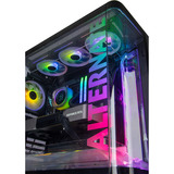 ALTERNATE Gaming-PC • RTX 5080 • AMD Ryzen™ 7 9800X3D • 32 GB RAM Reacondicionado negro/Transparente