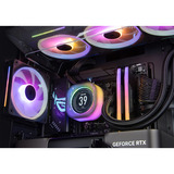 ALTERNATE Gaming-PC • RTX 5080 • AMD Ryzen™ 7 9800X3D • 32 GB RAM Reacondicionado negro/Transparente