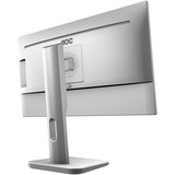 AOC P1 X24P1/GR pantalla para PC 61 cm (24") 1920 x 1200 Pixeles WUXGA LED Gris, Monitor LED plateado, 61 cm (24"), 1920 x 1200 Pixeles, WUXGA, LED, 4 ms, Gris
