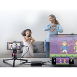 ATEN CAMLIVE™+ UC3021 (captura de vídeo UVC de HDMI a USB-C con power pass-thourgh PD3.0), Tarjeta de captura Negro, USB 3.2 Gen 1 (3.1 Gen 1), Plástico, 60 pps, 480p, 720p, 1080p, 2160p, USB Tipo B