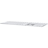 Apple MQ052Y/A, Teclado plateado/blanco