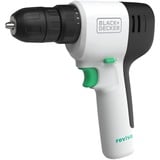 BLACK+DECKER REVDD12C-QW, Taladro/destornillador blanco/Negro