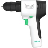 BLACK+DECKER REVDD12C-QW, Taladro/destornillador blanco/Negro