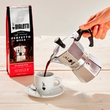 Bialetti 0001166/X2, Cafetera espresso plateado