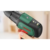 Bosch EasyImpact 12 1300 RPM Sin llave 1 kg Negro, Verde, Taladradora de impacto verde/Negro, Taladro de pistola, Sin llave, Sin escobillas, 1 cm, 1300 RPM, 2 cm