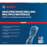 Bosch Juego de brocas MultiConstruction CYL-9 EXPERT, 7 piezas, Conjuntos de brocas 
