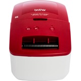 Brother QL600RXX1, Impresora de etiquetas rojo/blanco