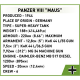 COBI Panzer VIII Maus, Juegos de construcción 