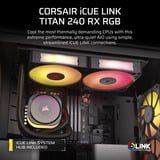 Corsair iCUE LINK TITAN 240 RX RGB Reacondicionado, Refrigeración por agua negro
