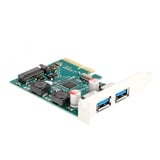 DeLOCK Tarjeta PCI Express x4 para 2 x puertos USB 10 Gbps Tipo-A externos, Controlador USB 