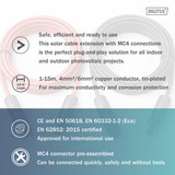 Digitus Cable solar extensión Ø 4mm² PV 1.500Volt 