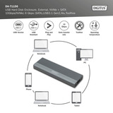 Digitus DA-71156, Caja de unidades aluminio
