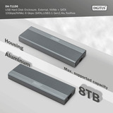 Digitus DA-71156, Caja de unidades aluminio
