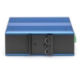 Digitus DN-651121 switch Gigabit Ethernet (10/100/1000) Energía sobre Ethernet (PoE) Negro, Azul, Interruptor/Conmutador Gigabit Ethernet (10/100/1000), Energía sobre Ethernet (PoE), Montaje de pared