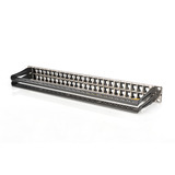 Digitus Panel de parcheo modular de alta densidad, 48 puertos, montaje en rack, apantallado, Patch Panel negro