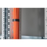 Digitus Pasarela de cables vertical para armarios de red 42HE de 483 mm (19"), Guía para cable gris, Panel de gestión de cables, Gris, Acero, 42U, Turquía, 48,3 cm (19")