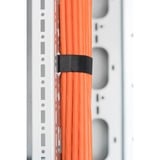Digitus Pasarela de cables vertical para armarios de red 42HE de 483 mm (19"), Guía para cable gris, Panel de gestión de cables, Gris, Acero, 42U, Turquía, 48,3 cm (19")