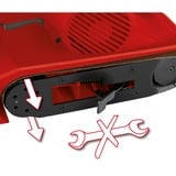 EINHELL TC-BS 8038 Lijadora de banda rojo/Negro, Lijadora de banda, 380 m/min, Corriente alterna, 230 V, 155 mm, 173 mm
