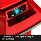 EINHELL Taladro de tierra profesional a batería GP-EA 18/150 Li BL - Solo, 18 Voltios, Taladro para tierra rojo