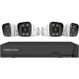 Foscam FNA 108 E B4 2T, Conjunto negro/blanco