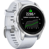 Garmin epix Pro (Gen 2) Standard Edition, SmartWatch blanco/Plateado