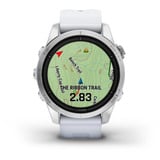 Garmin epix Pro (Gen 2) Standard Edition, SmartWatch blanco/Plateado