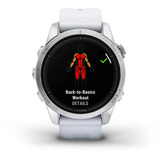 Garmin epix Pro (Gen 2) Standard Edition, SmartWatch blanco/Plateado