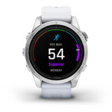 Garmin epix Pro (Gen 2) Standard Edition, SmartWatch blanco/Plateado