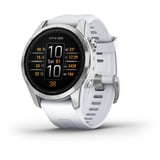 Garmin epix Pro (Gen 2) Standard Edition, SmartWatch blanco/Plateado