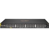 Hewlett Packard Enterprise Aruba 6000 48G Class4 PoE 4SFP 370W Gestionado L3 Gigabit Ethernet (10/100/1000) Energía sobre Ethernet (PoE) 1U, Interruptor/Conmutador Gestionado, L3, Gigabit Ethernet (10/100/1000), Energía sobre Ethernet (PoE), Montaje en rack, 1U