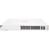 Hewlett Packard Enterprise Aruba Instant On 1960 24G 20p Class4 4p Class6 PoE 2XGT 2SFP+ 370W Gestionado L2+ Gigabit Ethernet (10/100/1000) Energía sobre Ethernet (PoE) 1U Blanco, Interruptor/Conmutador Gestionado, L2+, Gigabit Ethernet (10/100/1000), Energía sobre Ethernet (PoE), Montaje en rack, 1U