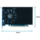 HighPoint Rocket 7604A PCIe Gen5 x16 a 4-M.2x4 NVMe RAID, Tarjeta RAID 