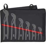 KNIPEX 00 19 55 S5, Set de pinzas rojo