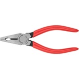 KNIPEX 03 01 140 alicate Alicates de electricista, Alicates combi rojo, Alicates de electricista, 1 cm, Acero, De plástico, Rojo, 14 cm