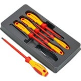 KNIPEX Juego de destornilladores rojo/Amarillo