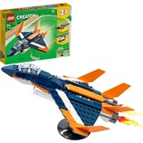LEGO Creator 31126 Reactor Supersónico, Juego de Construcción 3 en 1, Juegos de construcción Juego de Construcción 3 en 1, Juego de construcción, 7 año(s), Plástico, 215 pieza(s), 382 g