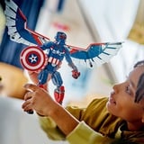 LEGO Figura para Construir: Nuevo Capitán América, Juegos de construcción Juego de construcción, 8 año(s), Plástico, 359 pieza(s), 435 g