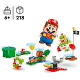 LEGO Super Mario Aventuras interactivas con ® Mario™, Juegos de construcción Juego de construcción, 6 año(s), Plástico, 218 pieza(s), 467 g