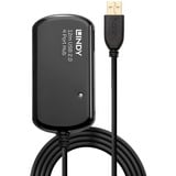 Lindy 42783 hub de interfaz 480 Mbit/s Negro, Hub USB 480 Mbit/s, Negro, 12 m, Win ME, 2000, XP, Vista Mac OS Linux, 463 g, USB 2.0/1.1