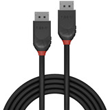 Lindy Cable DisplayPort 1.2, Black Line negro