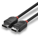 Lindy Cable DisplayPort 1.2, Black Line negro