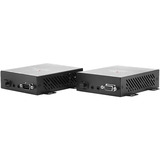 Lindy Extensor KVM de fibra óptica 300m, Alargador de HDMI negro